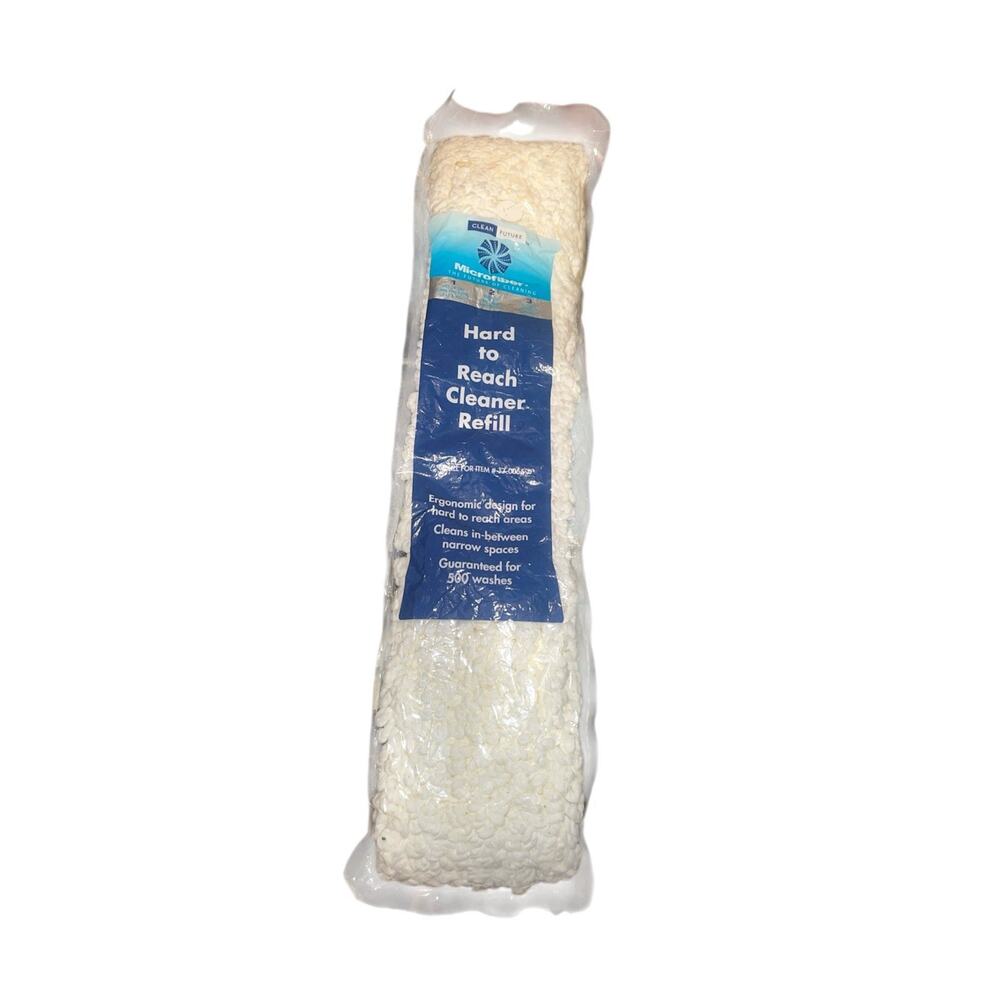 1 NEW MICROFIBER HARD TO REACH DUSTER CLEANER WAND W/ REFILL 17-0055 P-17155-CF